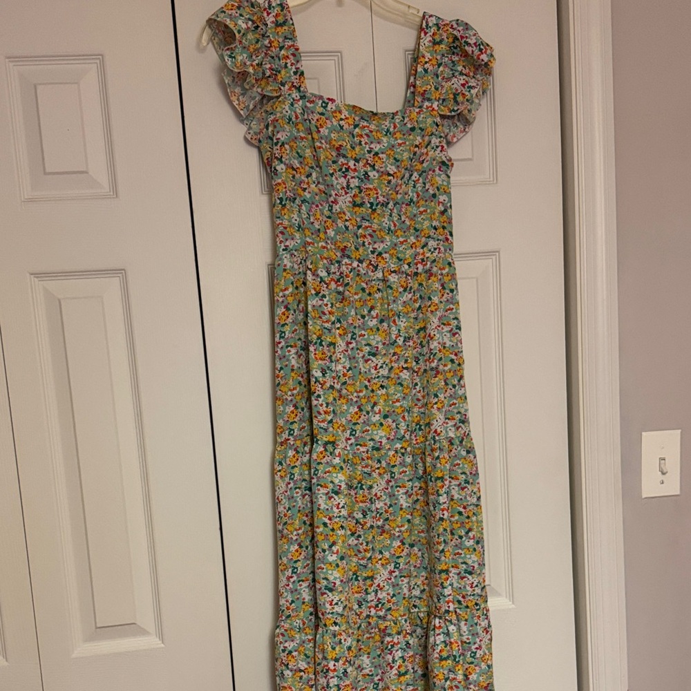 SHEIN Floral Maxi Dress - Multicolor
